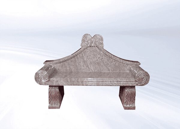 Granite memorial benches